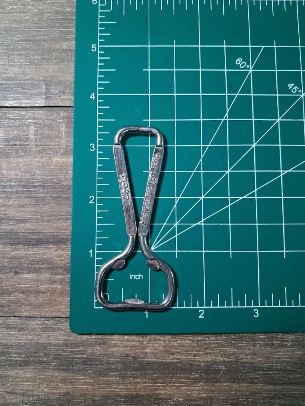 Vintage Coors Beer Bottle Opener America's Fine Light Beer Silver Tone Metal